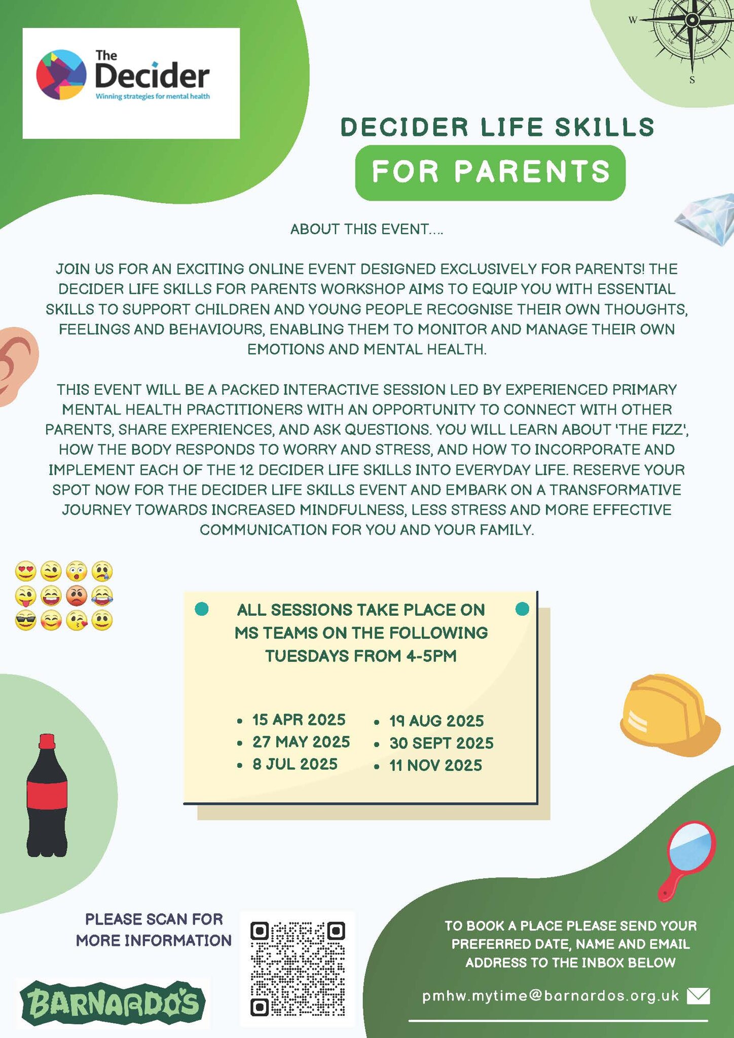 Image of Barnardos Decider Life Skills - Parents 2025