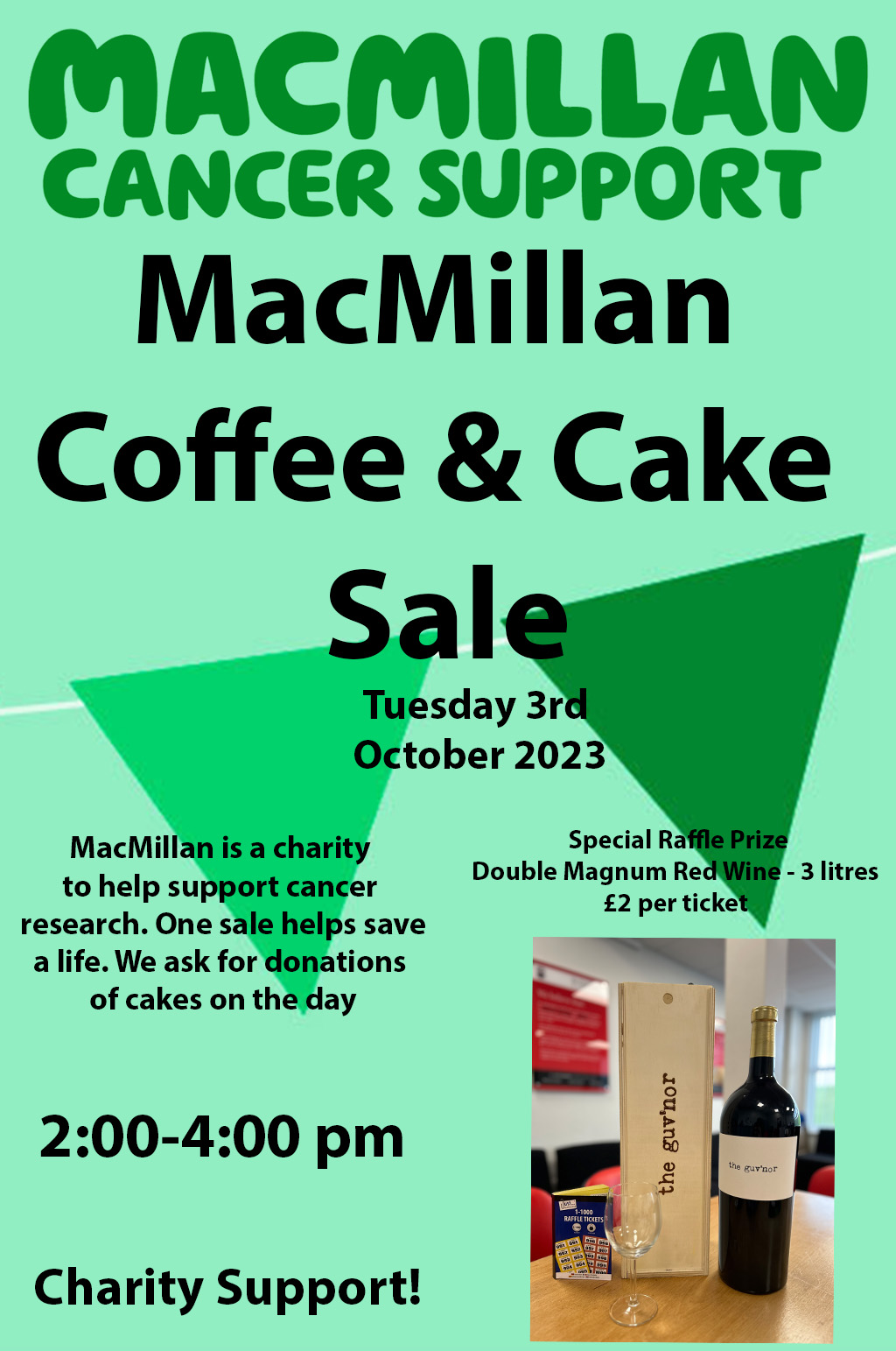 Image of Macmillan Coffee & Cake Sale