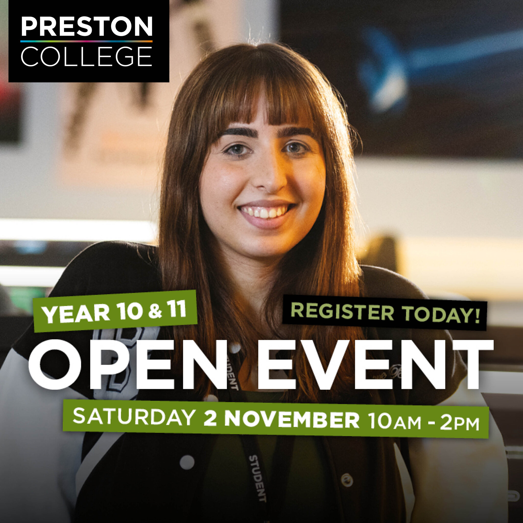 Image of Preston College Open Event