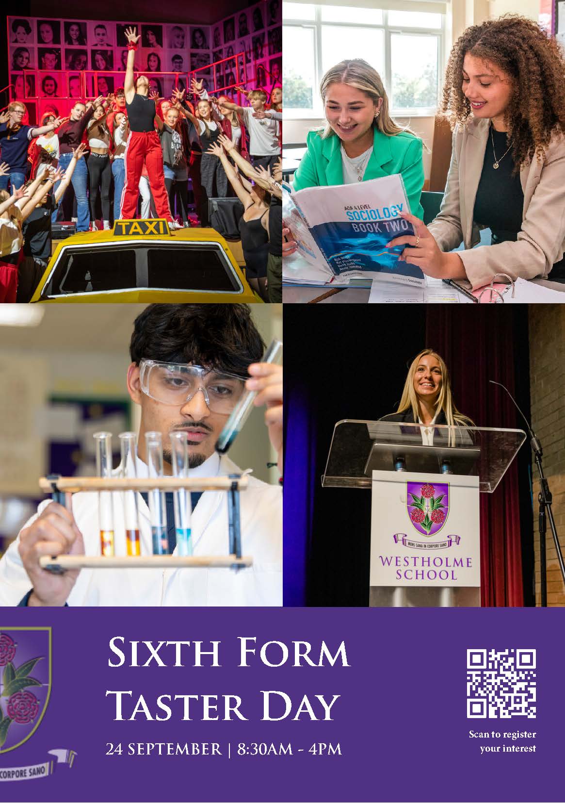Image of Westholme Sixth Form Taster Day