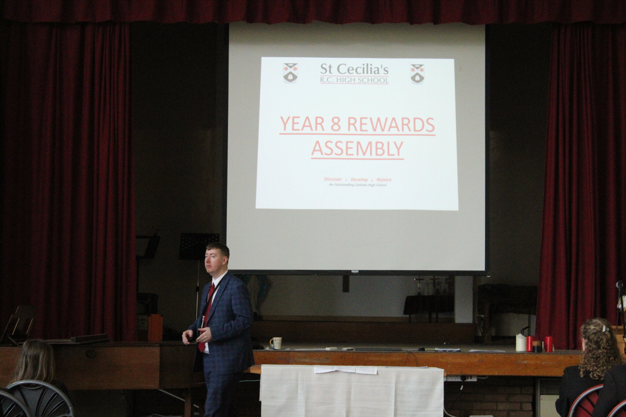 Image of Year 8 Awards Assembly