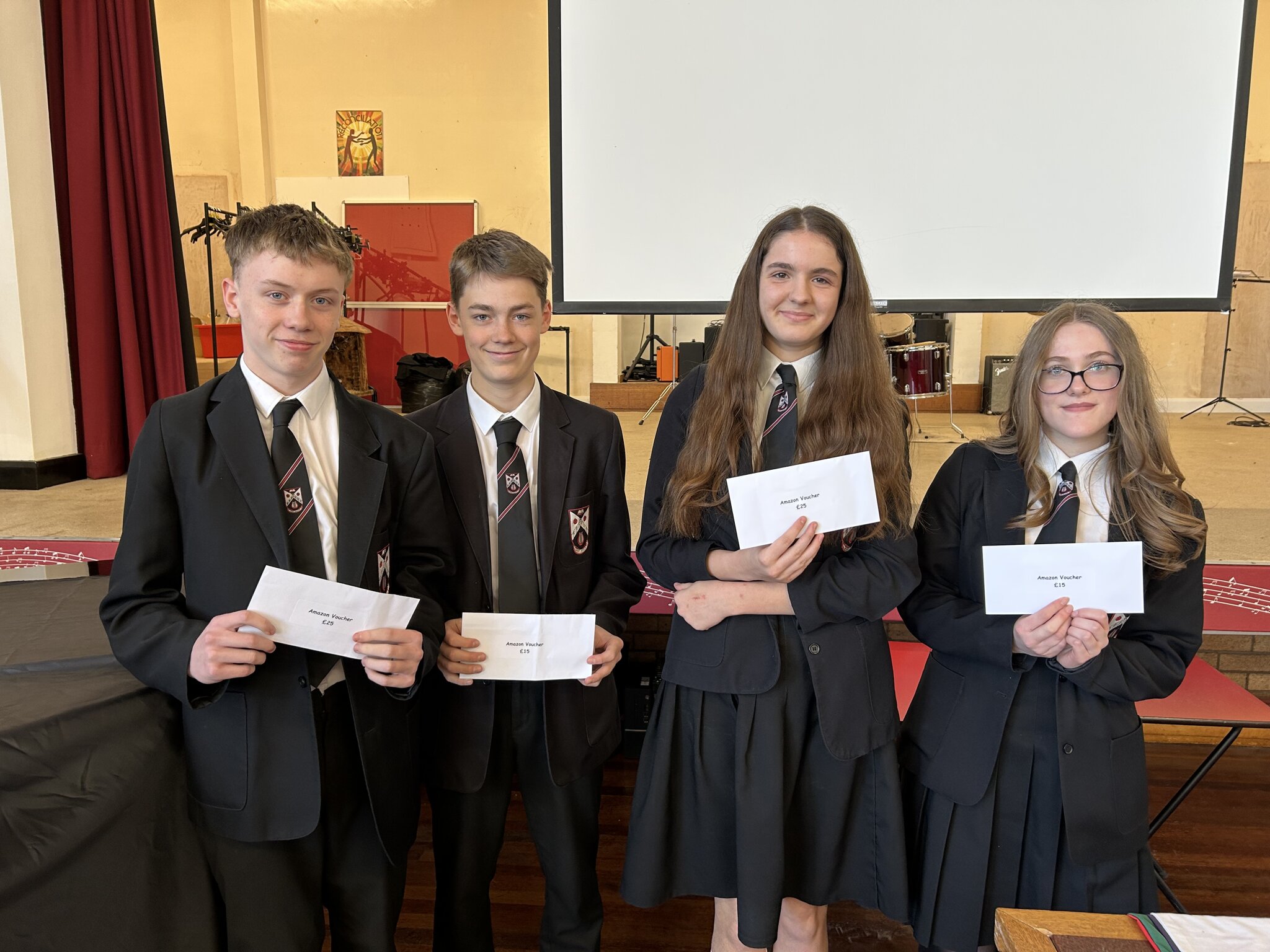 Image of Year 11 Revision Award Winners 24/04/2026