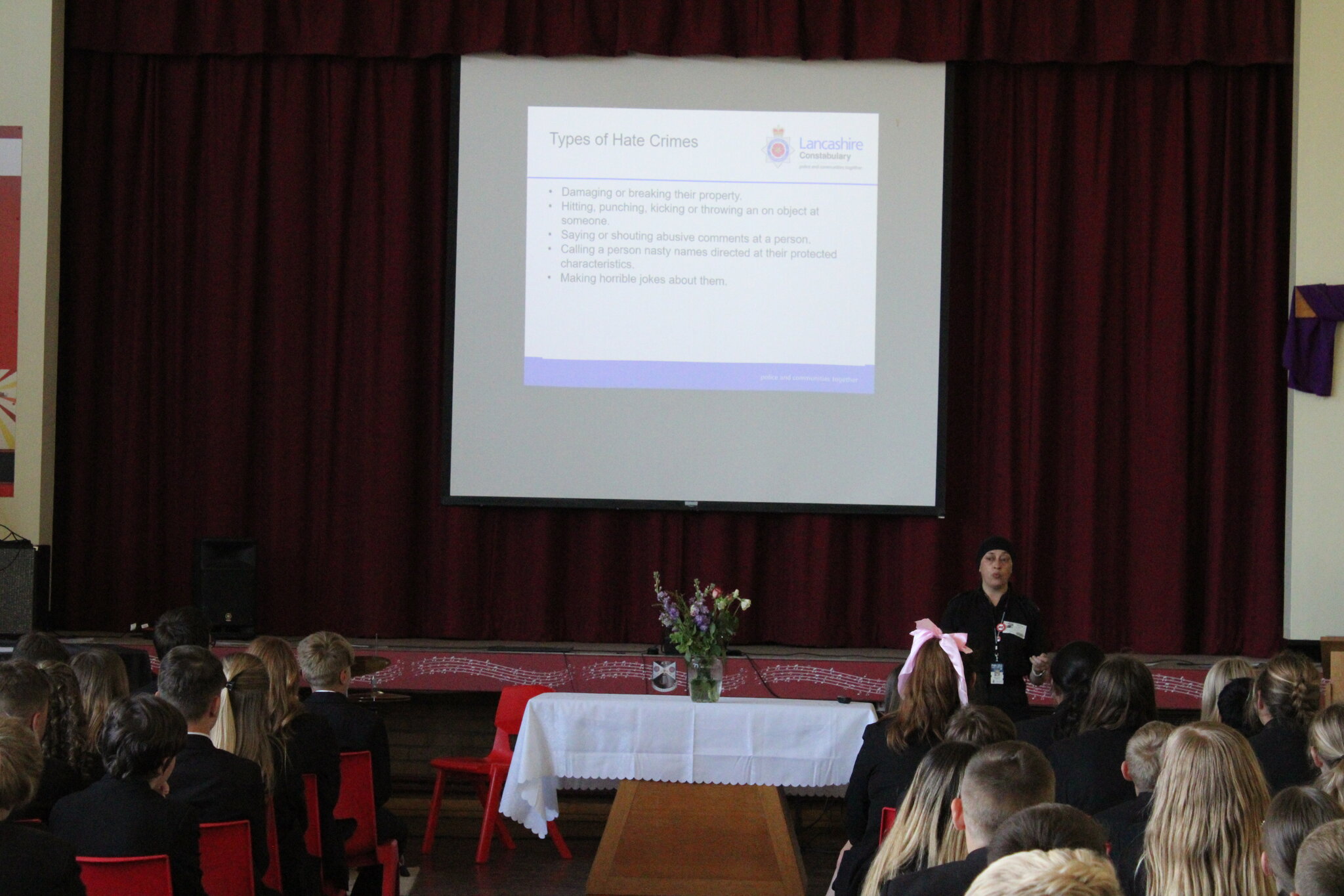 Image of Hate Crime Assembly