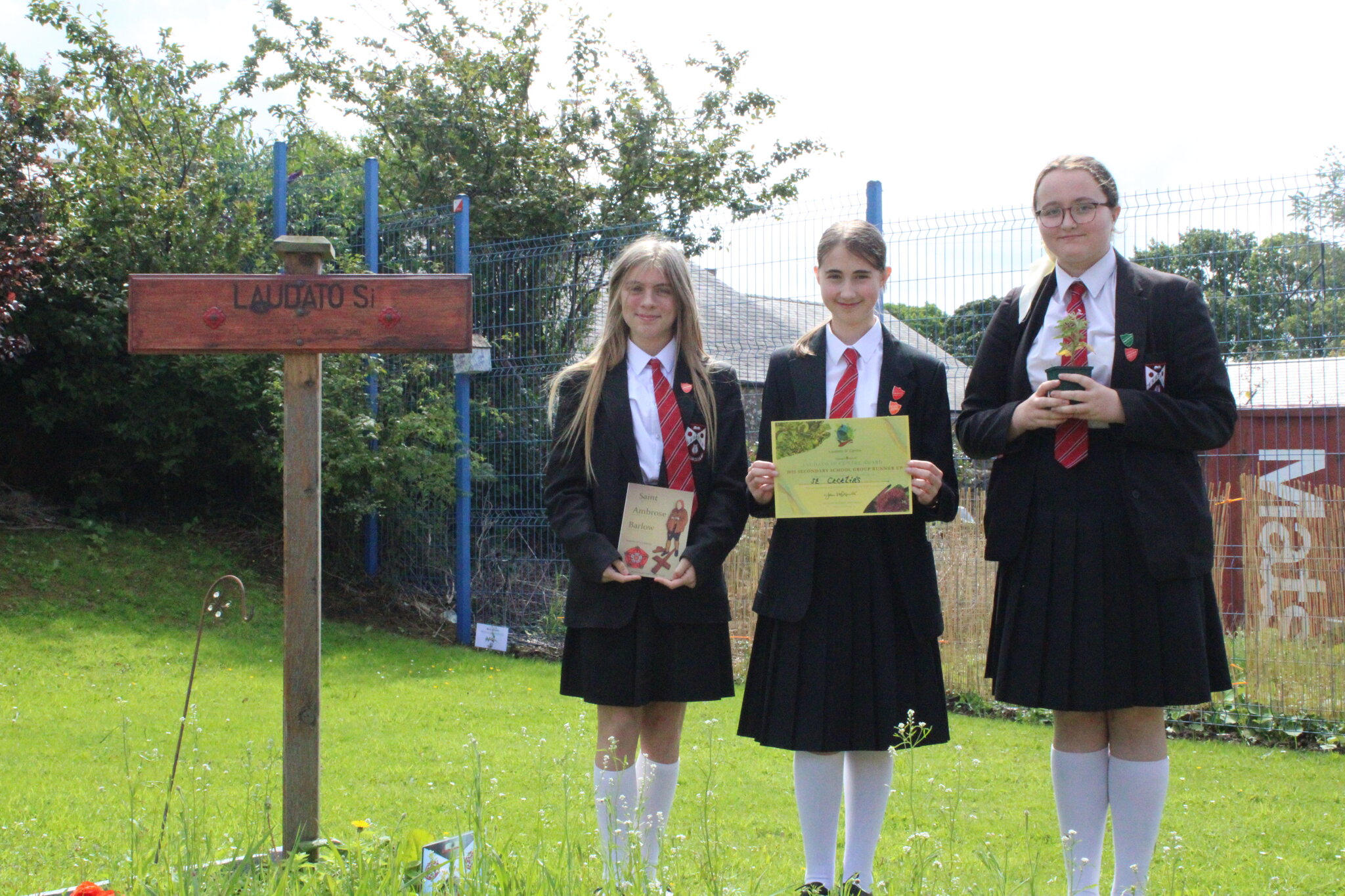 Image of Wardley Hall Laudato Si Garden Competition