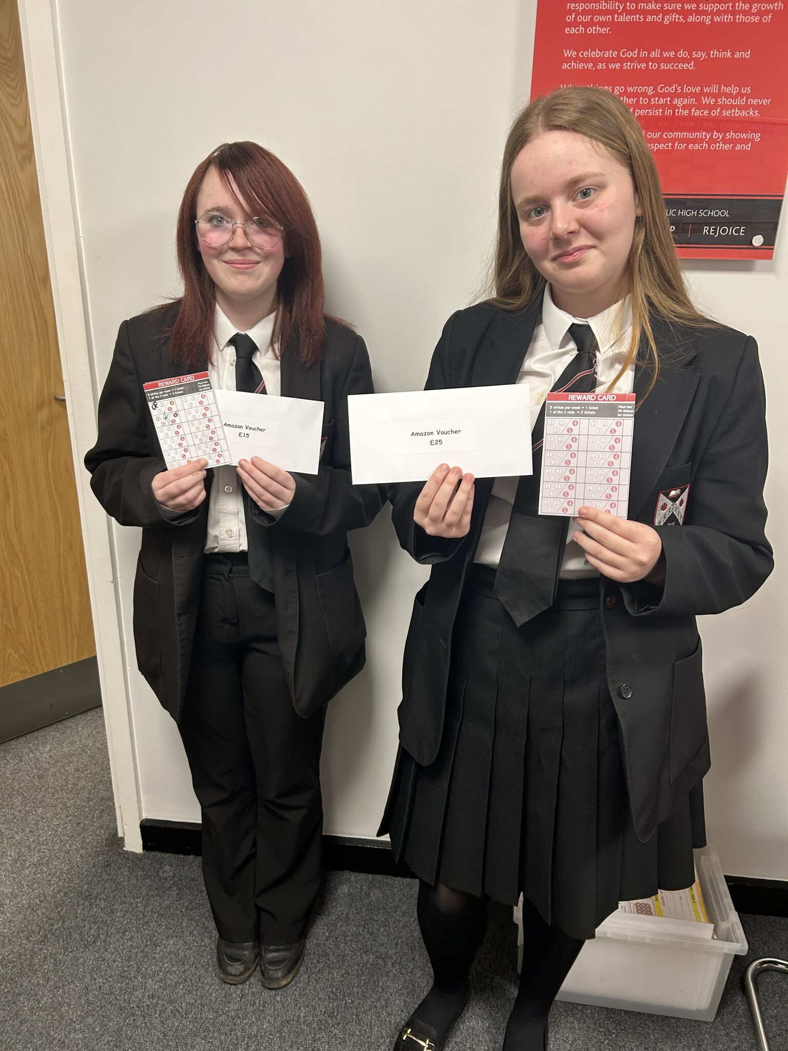 Image of Year 11 Revision Award Winners 09/03/2026