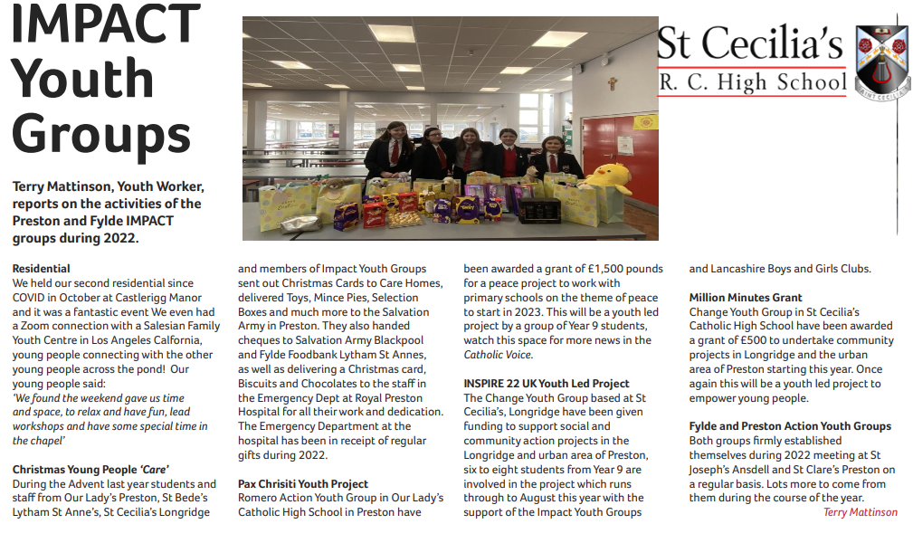 Image of St Cecilia’s Pupils - Impacting the News