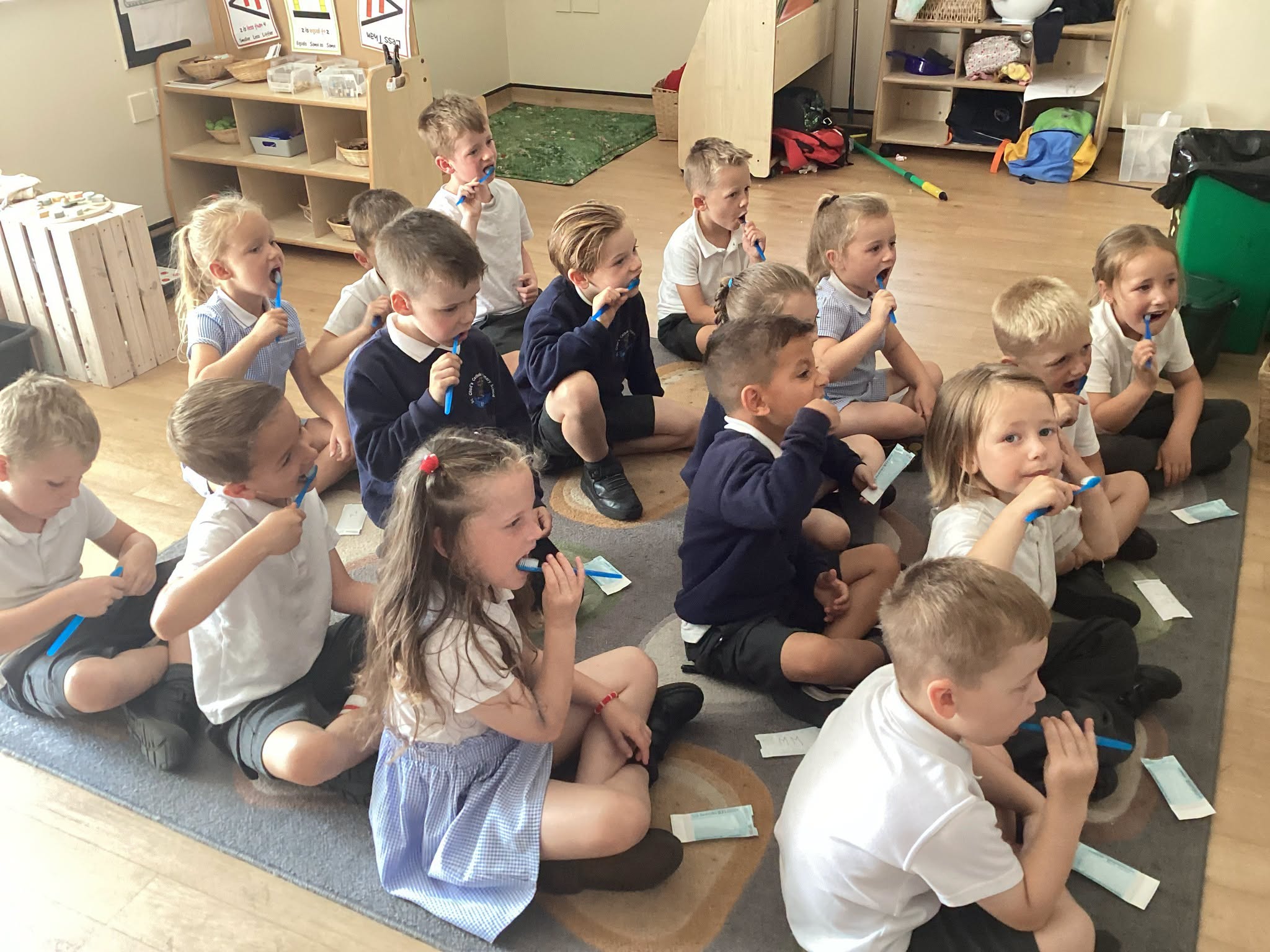 Image of Class 1 Learn About the Importance of Good Dental Hygiene