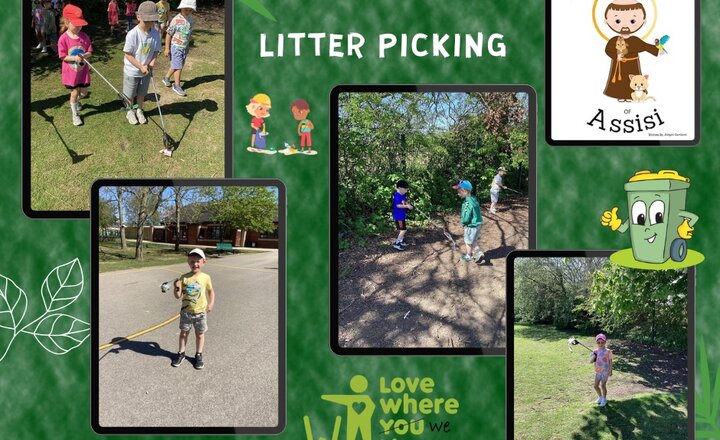  litter‑picking activity as part of the Year of St Francis of Assisi