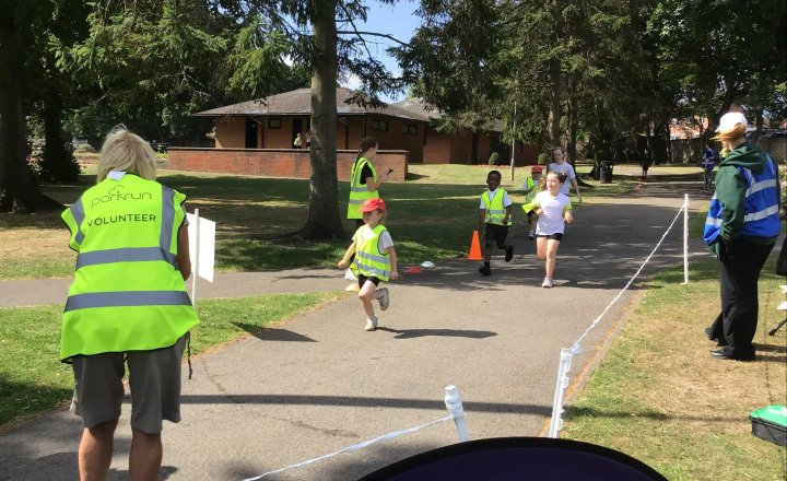 Image of St Charles Hosts Inaugural Park Run with Victoria Jubilee Junior Parkrun