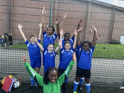 Image of Girls Football Team