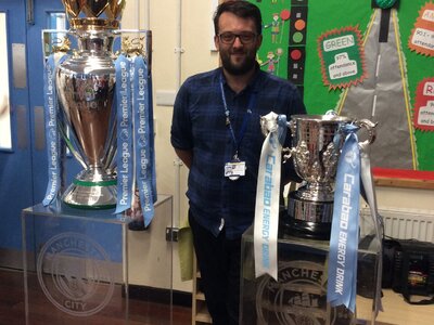 Image of Our visit from Manchester City Football Club!