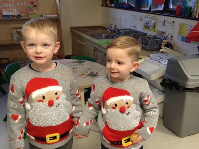 Image of Nursery Christmas Jumper Day 2018