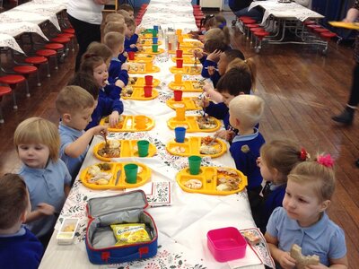 Image of Nursery Christmas Dinner 2018