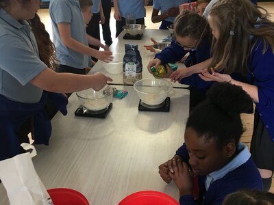 Image of Year 6 bake unleavened bread