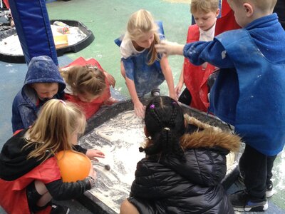 Image of Making Craters in Reception