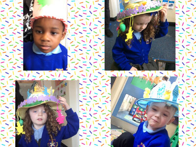 Image of Nursery Easter bonnets