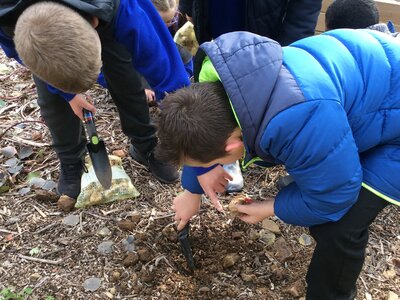 Image of Science Ambassador Forest School visit 