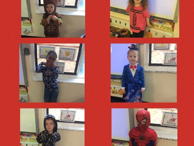 Image of World Book Day nursery