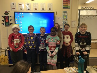 Image of Xmas jumper day 2022