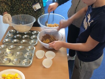 Image of Y6 Easter baking