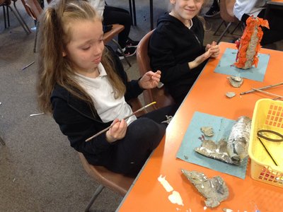 Image of Year 3 volcanoes 2