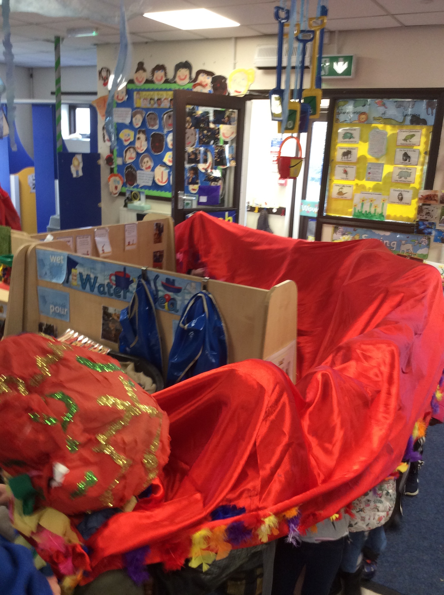 Image of Dragon dancing and food tasting in nursery!