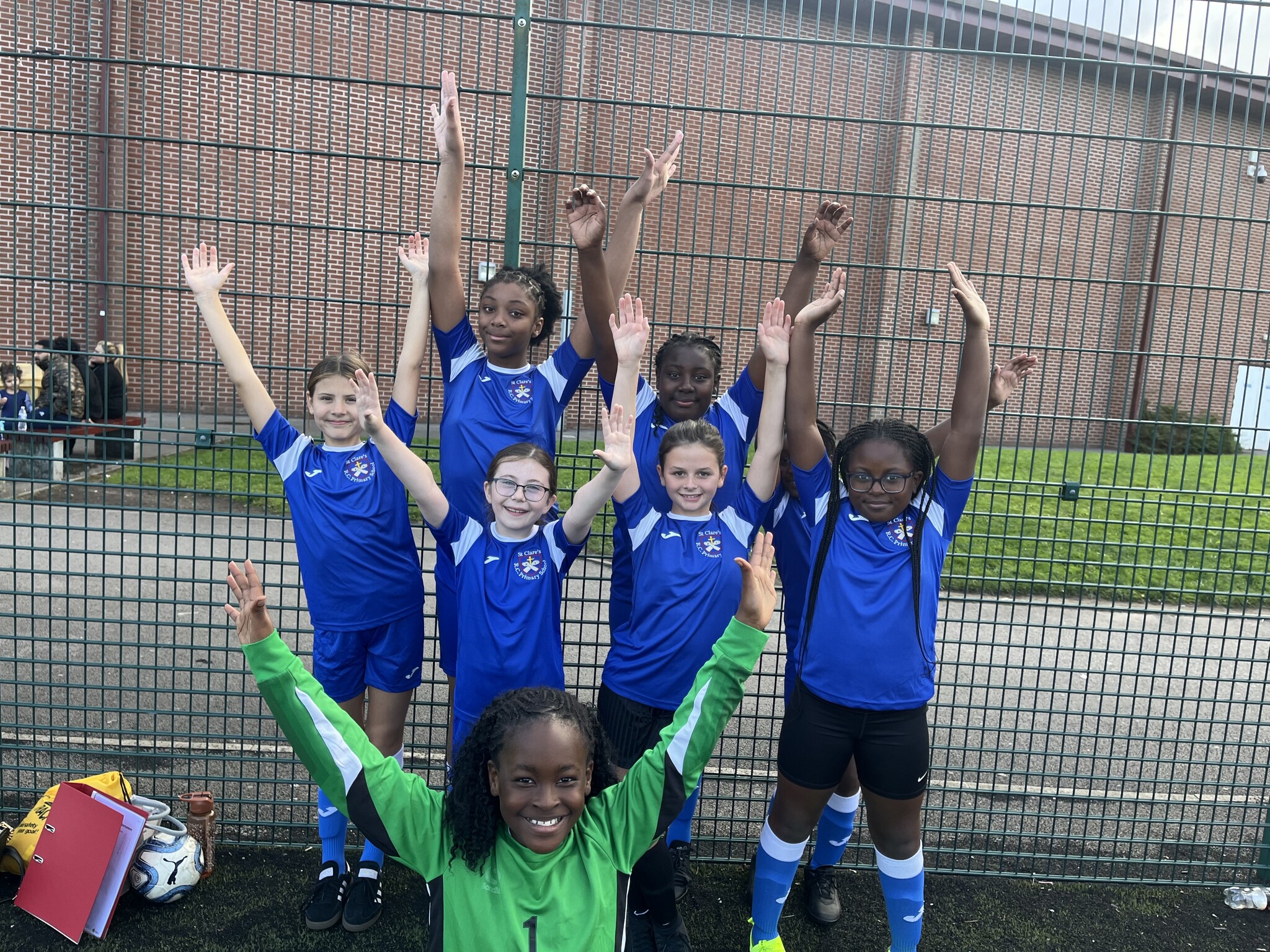 Image of Girls Football Team