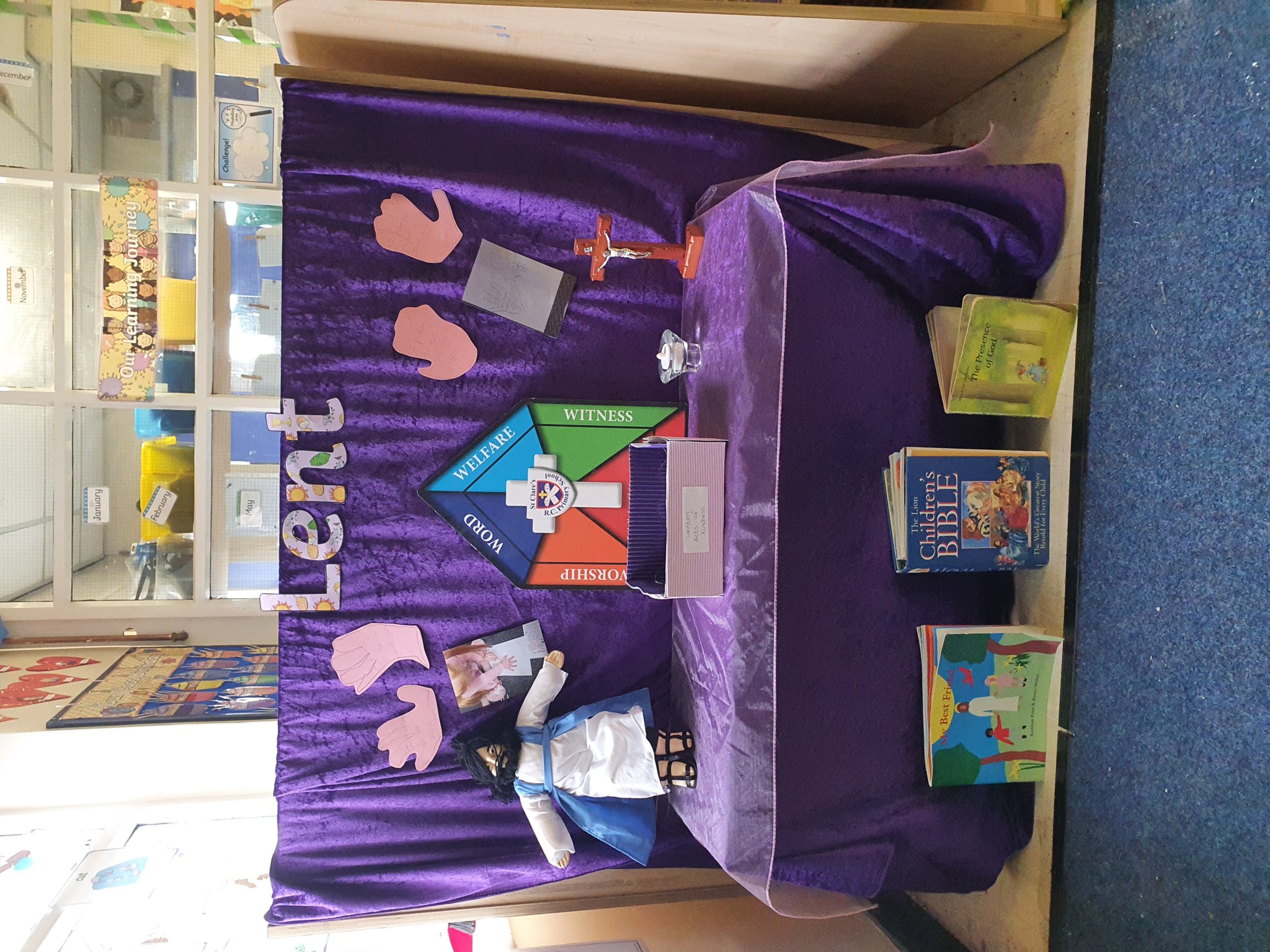 Image of Lent in nursery