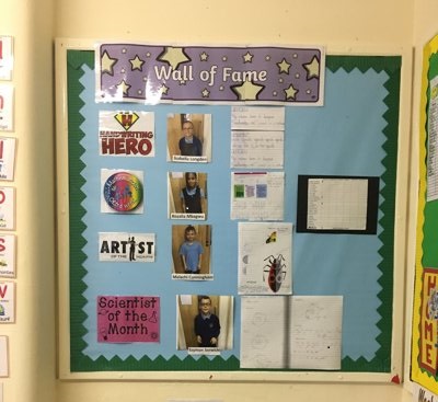 Image of Year 5W's Wall of Fame 