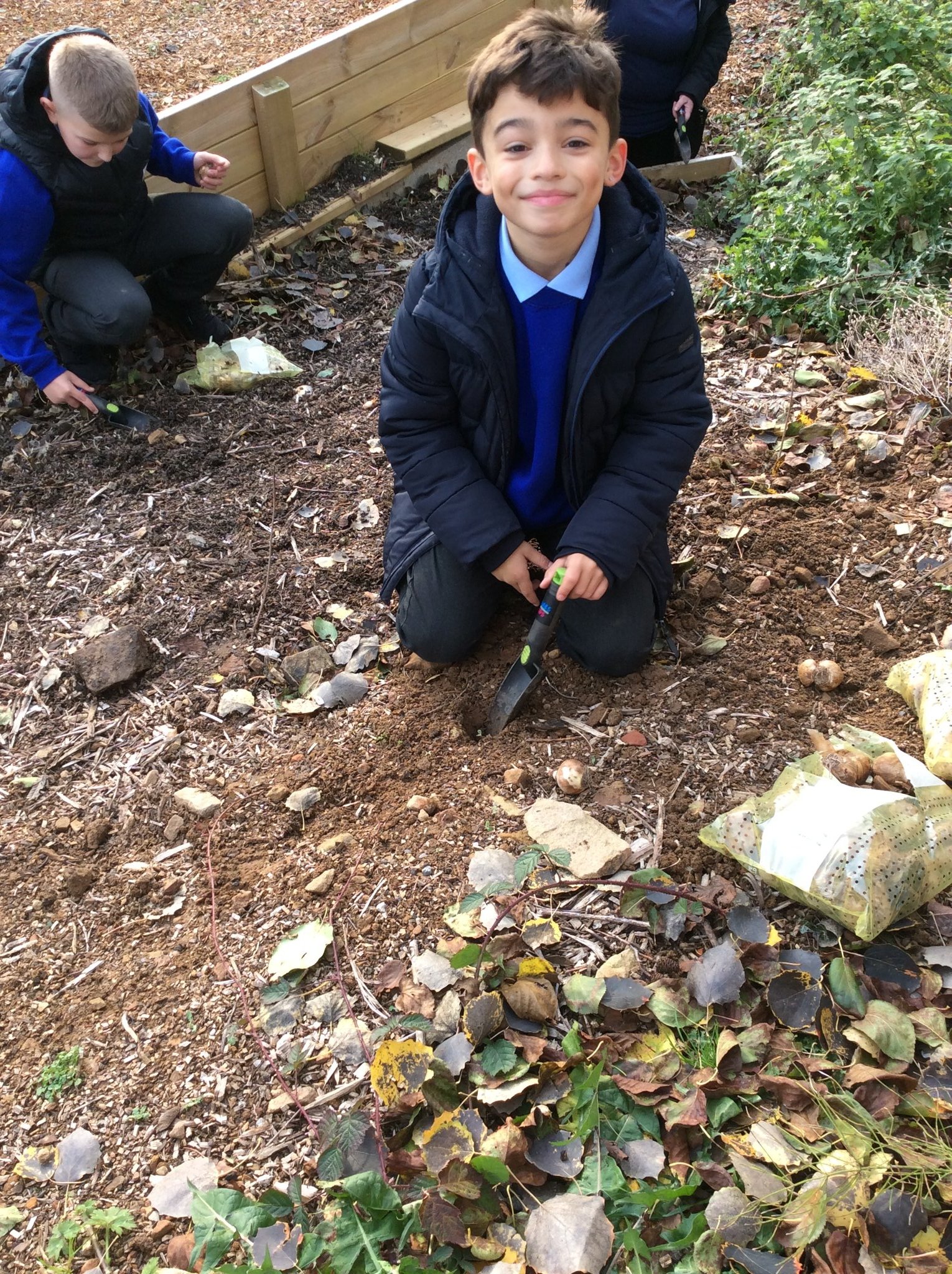 Image of Science Ambassador forest School Visit