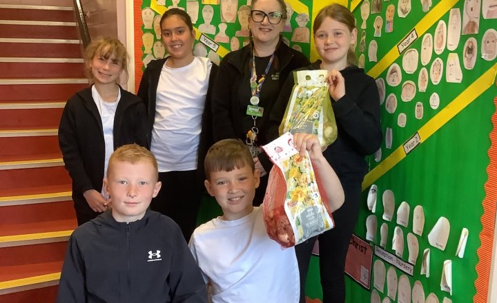 Daffodil bulbs kindly donated to St Cuthbert's Gardening Club