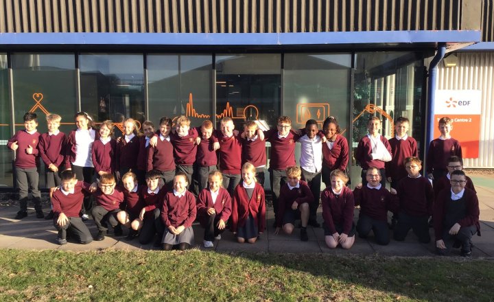 Year 6 St Cuthbert's pupils at Crucial Crew