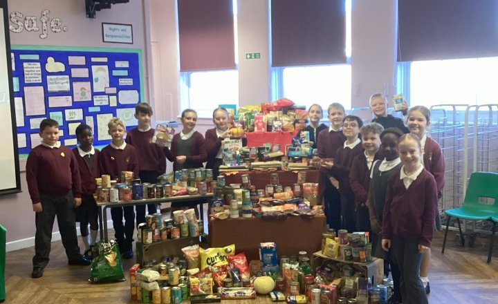 St Cuthbert's amazing generosity and support for the Harvest Festival
