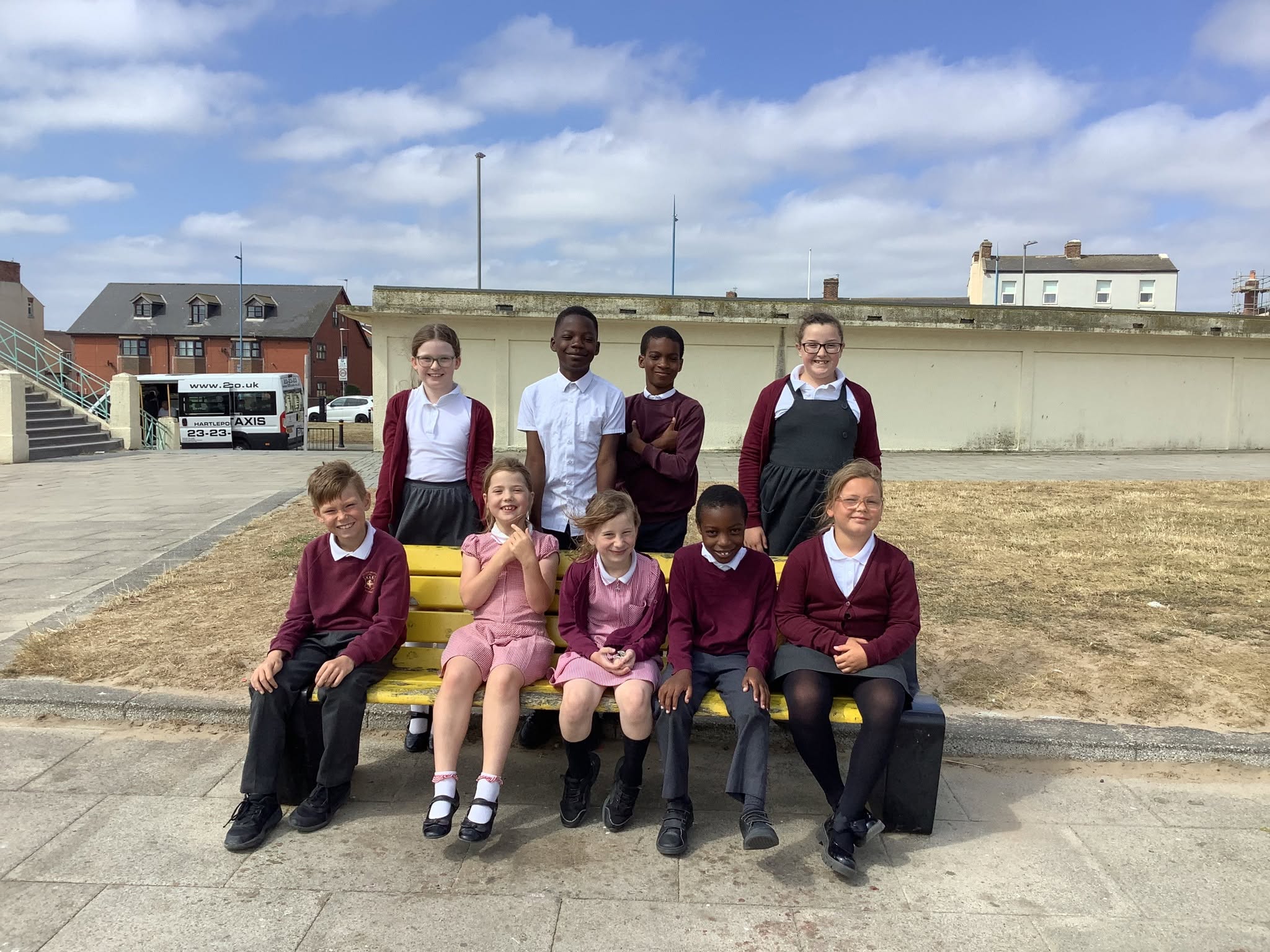 Image of School Council Lead Beach Clean-Up at Seaton Carew
