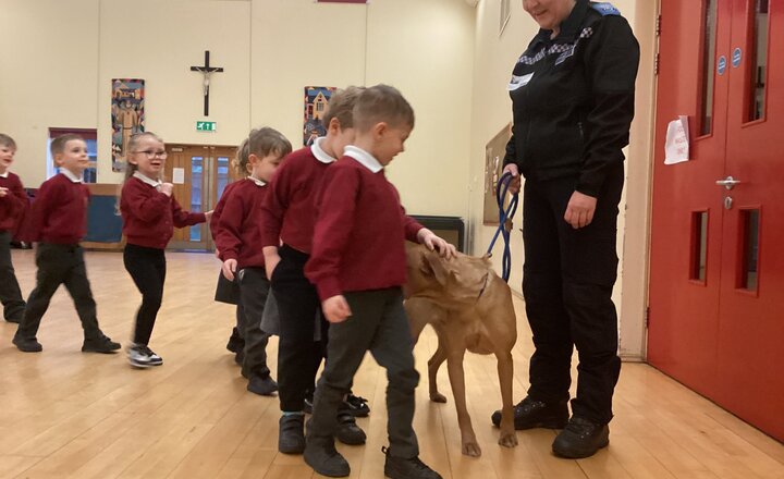 St Cuthbert's Crook PCSO visit