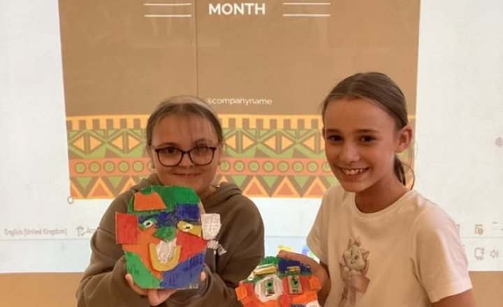 Image of St Cuthbert's Catholic Primary School Marks Black History Month Through Art