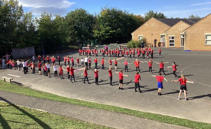 Image of National Fitness Day at St. Cuthbert’s – Moving, Grooving, and Growing Together!