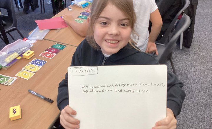 Image of Year 5 Pupils Build Confidence in Place Value at St Cuthbert's Catholic Primary School