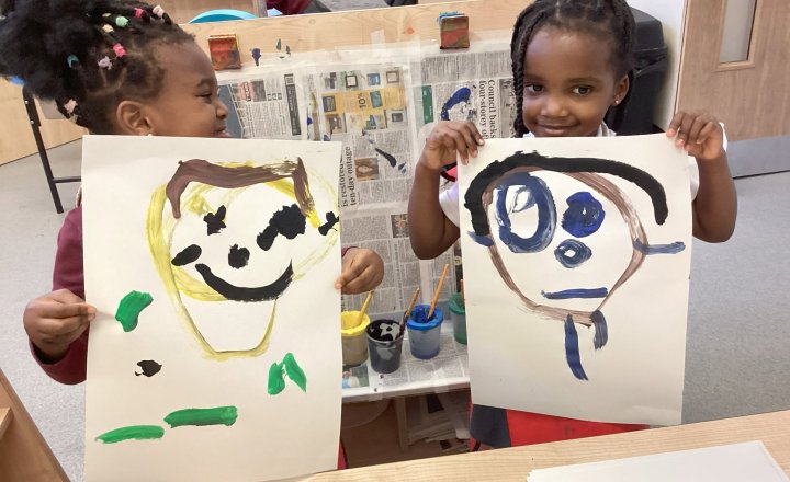 Image of Nursery Pupils Explore ‘All About Me’ at St Cuthbert's Catholic Primary School