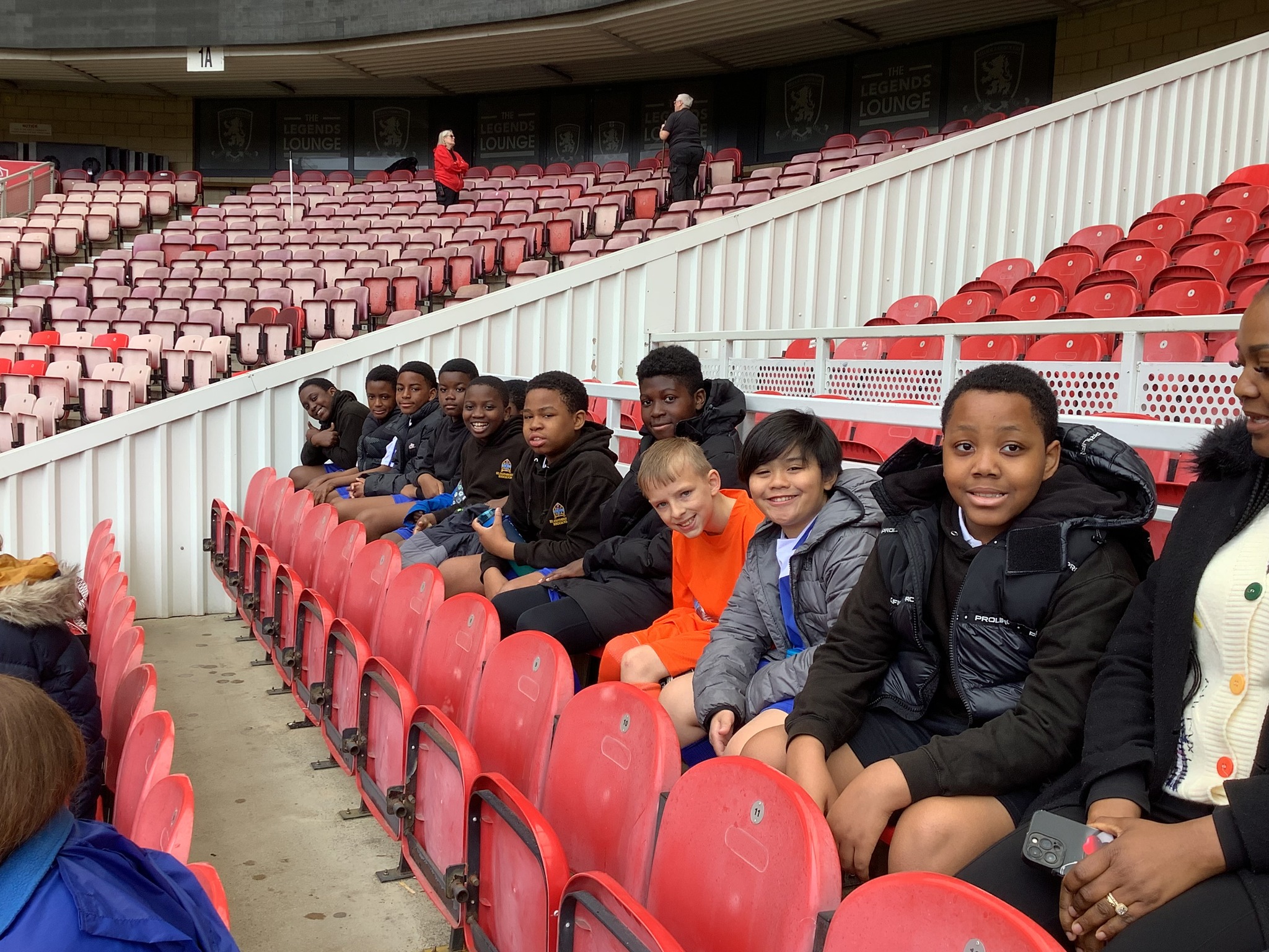 St Cuthbert's Catholic Primary School in Stockton at the Riverside Stadium