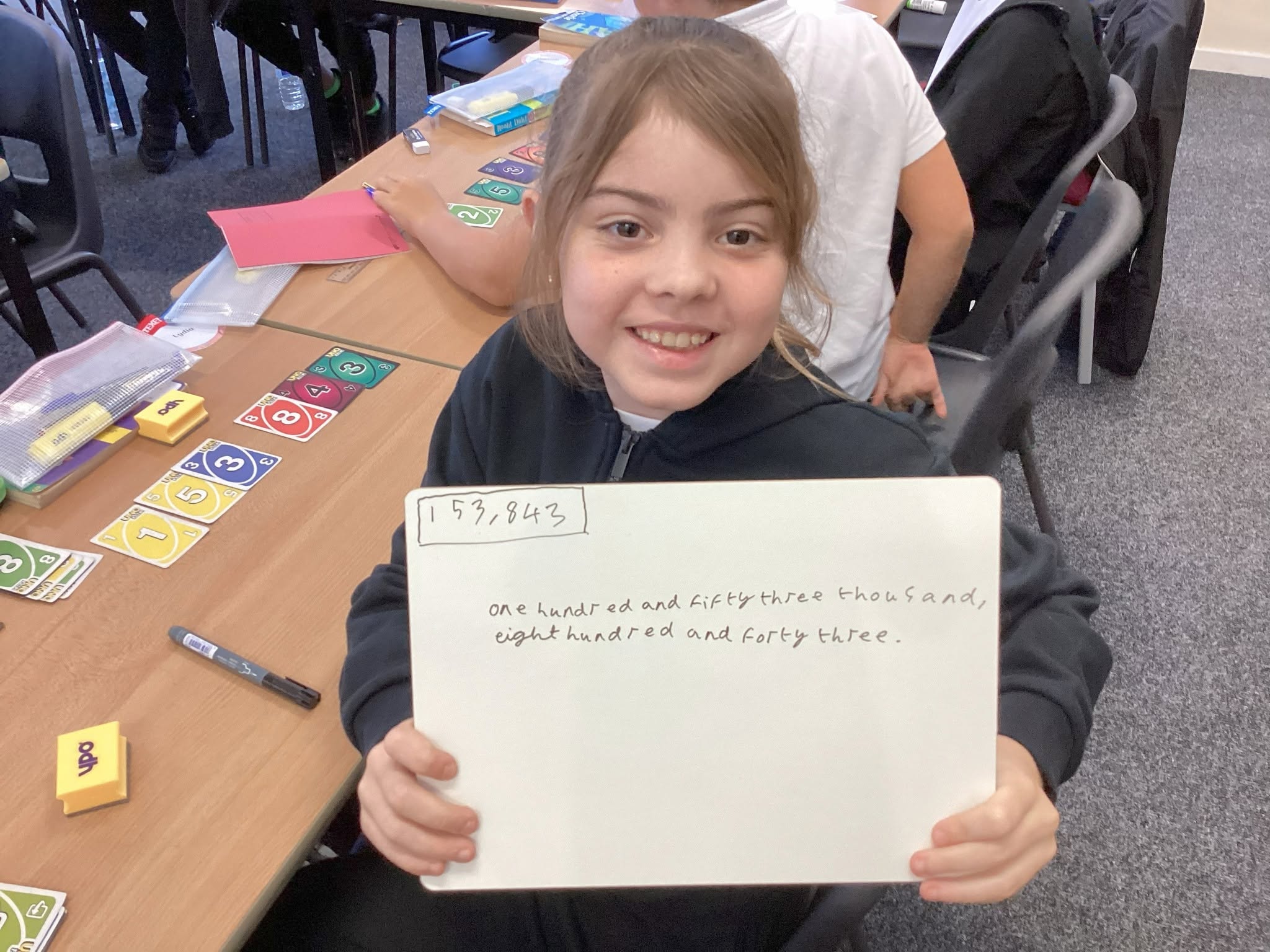 Image of Year 5 Pupils Build Confidence in Place Value at St Cuthbert's Catholic Primary School