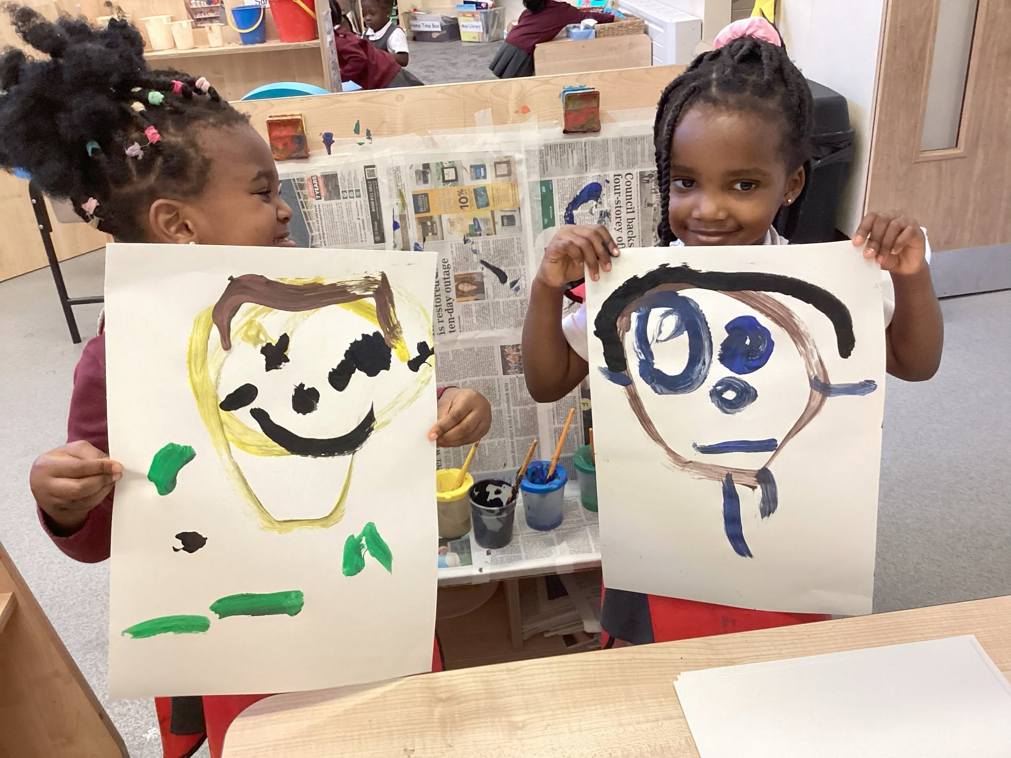 Image of Nursery Pupils Explore ‘All About Me’ at St Cuthbert's Catholic Primary School