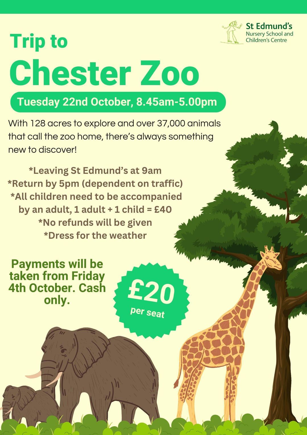 Image of Chester Zoo trip