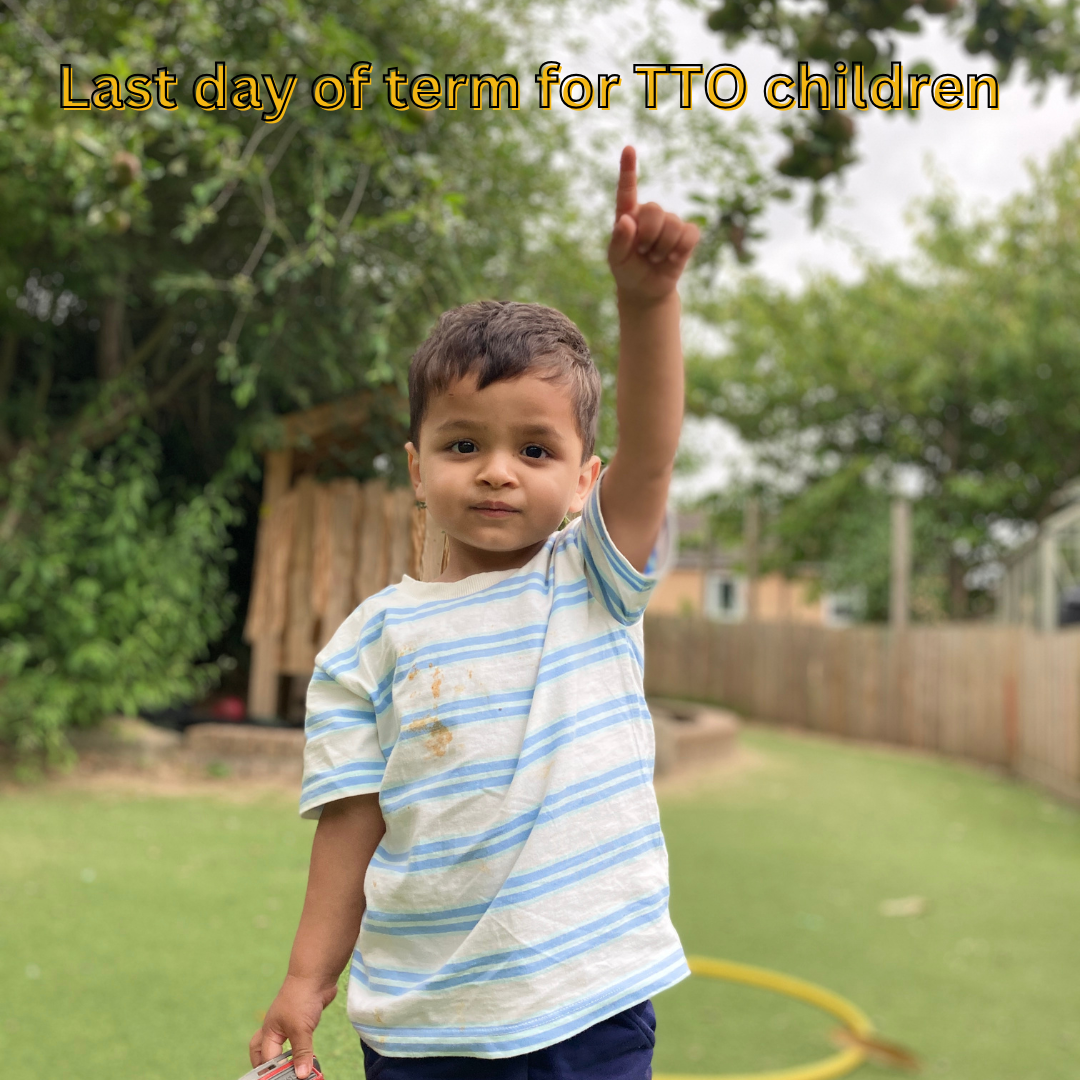 Image of Training day of term of TTO children