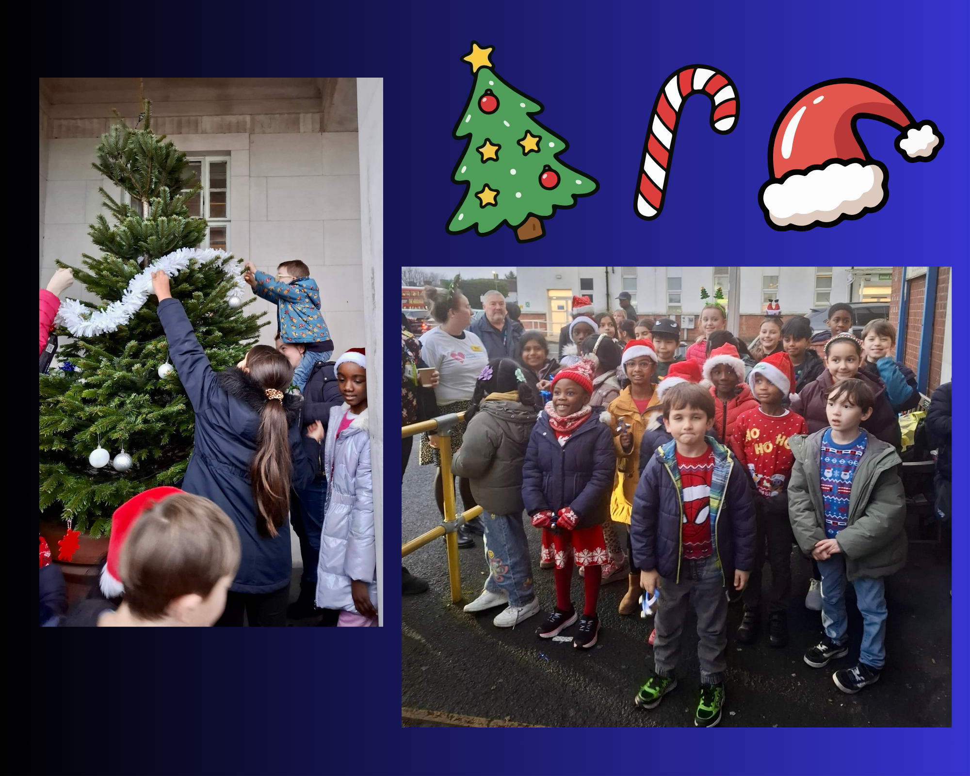 Image of Choir sings at St Helier Hospital
