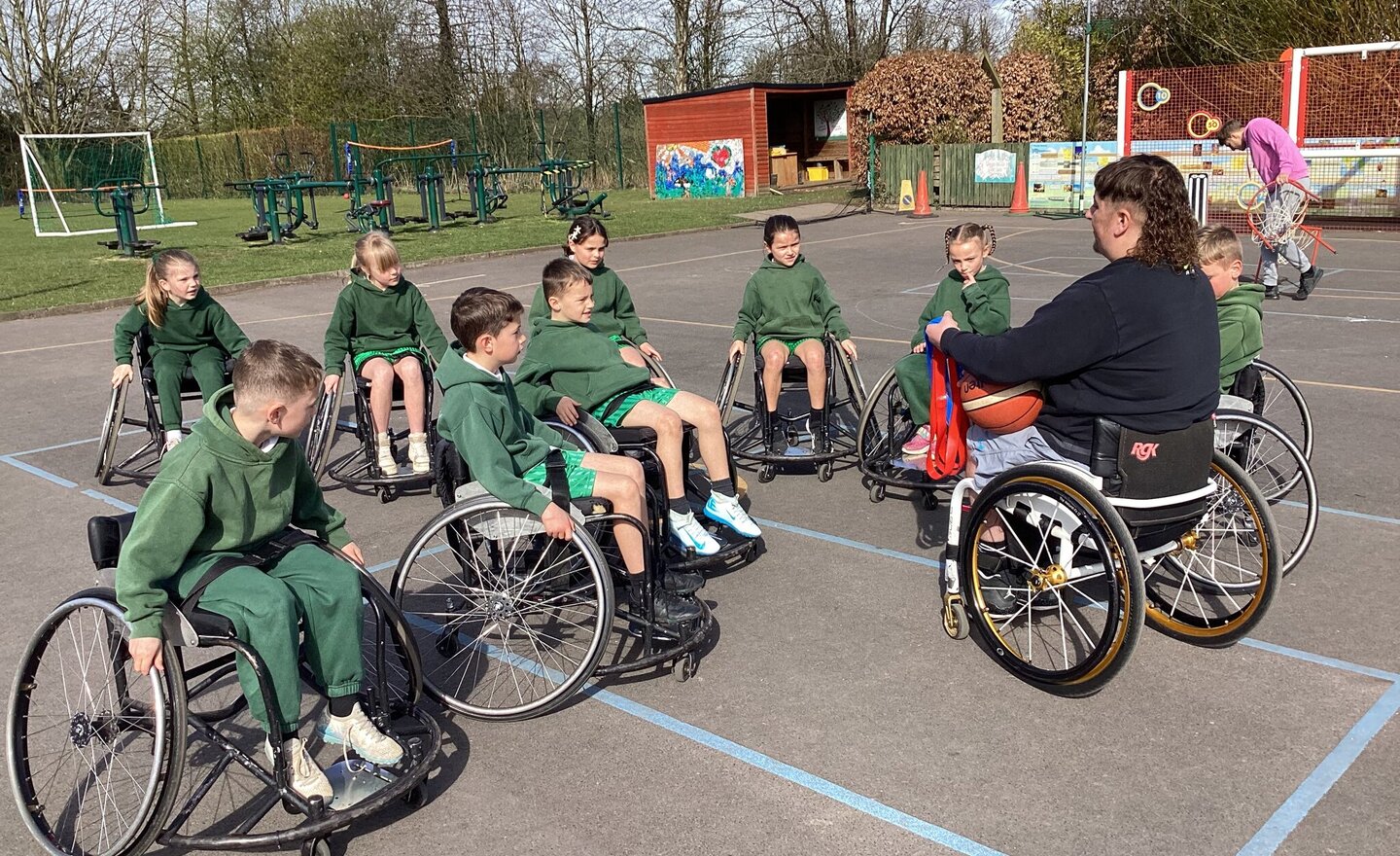 Image of Wheelchair Basketball and Year 3 and 4 Football Tournament