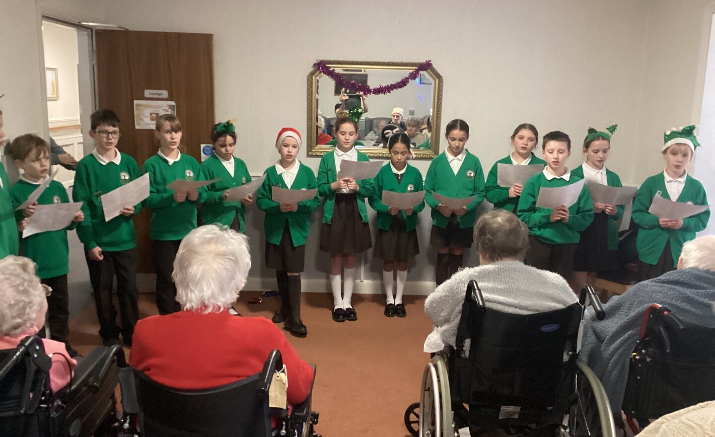 Image of EYFS Sign language fundraiser, Advent services and care home warmth...