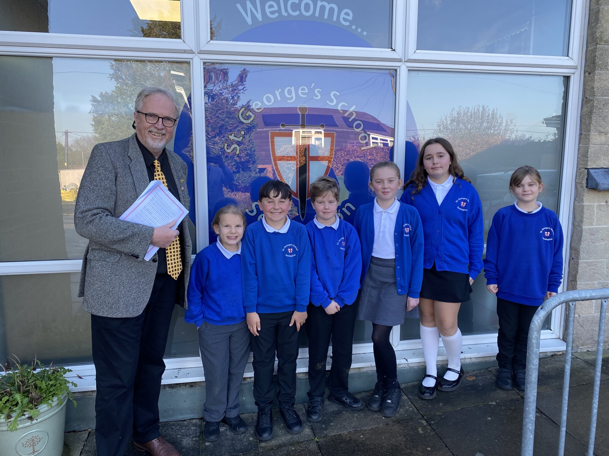 Image of St George's takes part in UK Parliament Week 2025