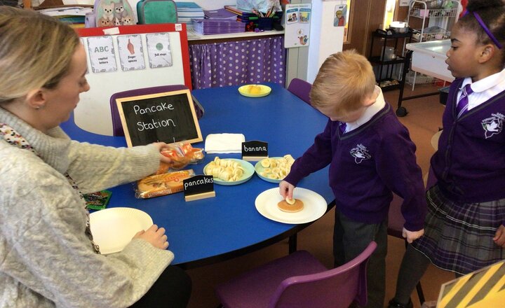 Image of A Perfect Pancake Morning for Reception!