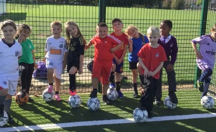 Image of Year 2 Pupils Develop Football Skills and Teamwork